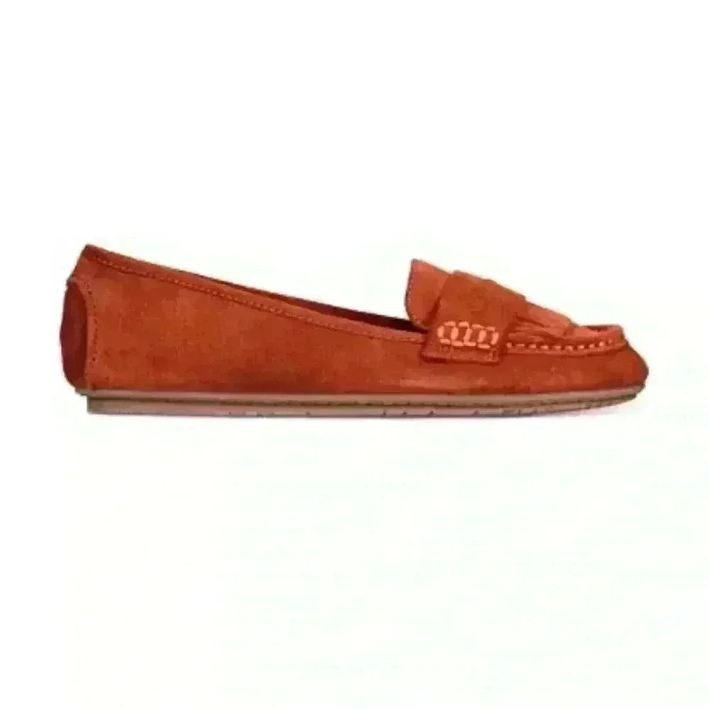 Kenneth Cole Reaction Bare-ing Rust Suede Moccasin - Picture 3 of 5